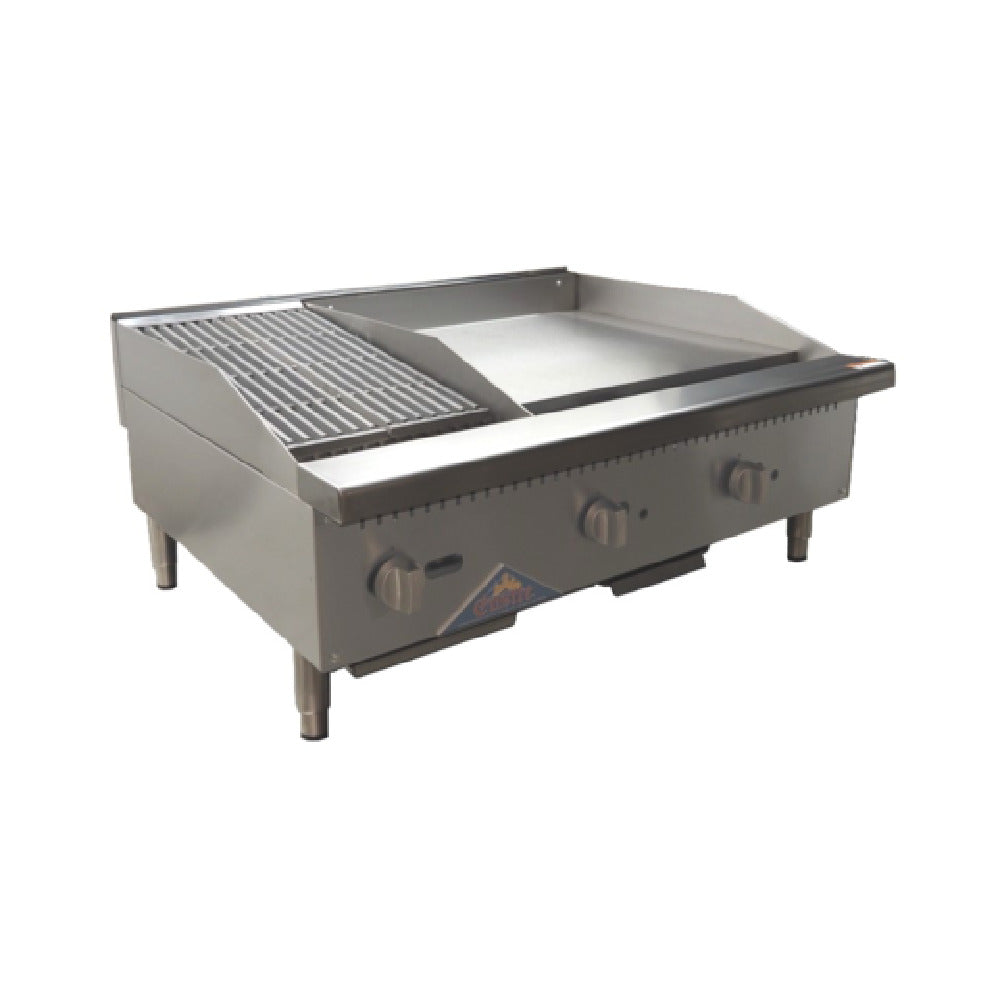 Comstock-Castle CS-12C-24G Char-Broiler/Griddle Combination Countertop Gas