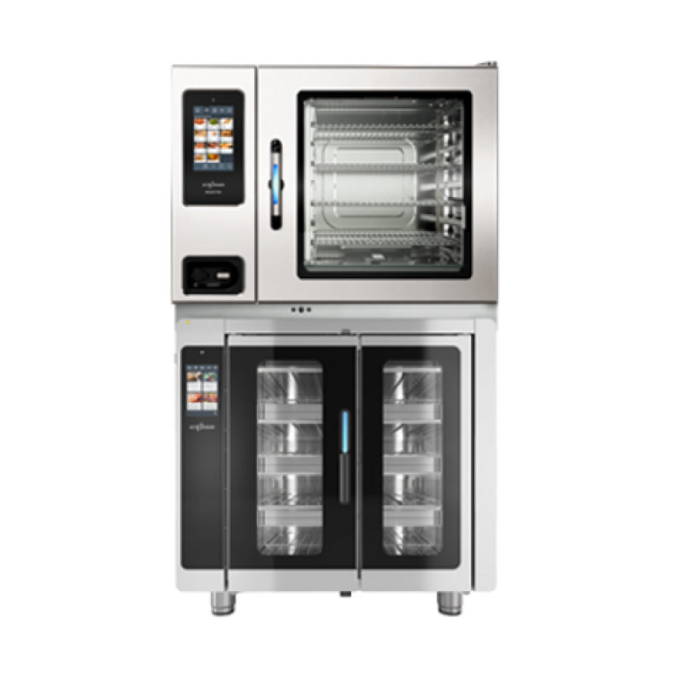 Alto Shaam CV-K12 Combi-Vector Pre-Stacked Configuration (7-20) Combi Oven Stacked On (VMC-F Series) Multi-Cook Oven