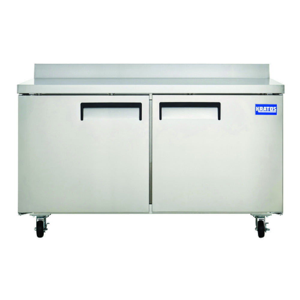 Hubert 15670 - Kratos Worktop Refrigerator, 48"W, 11.9 Cu.ft. Interior Capacity