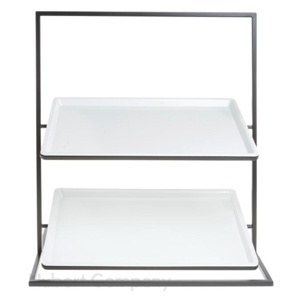Hubert 61751 - Cerve Collection Bakery Stand, 2-tier, 23-1/10"L X 13-4/5"W X 25-1/5"H