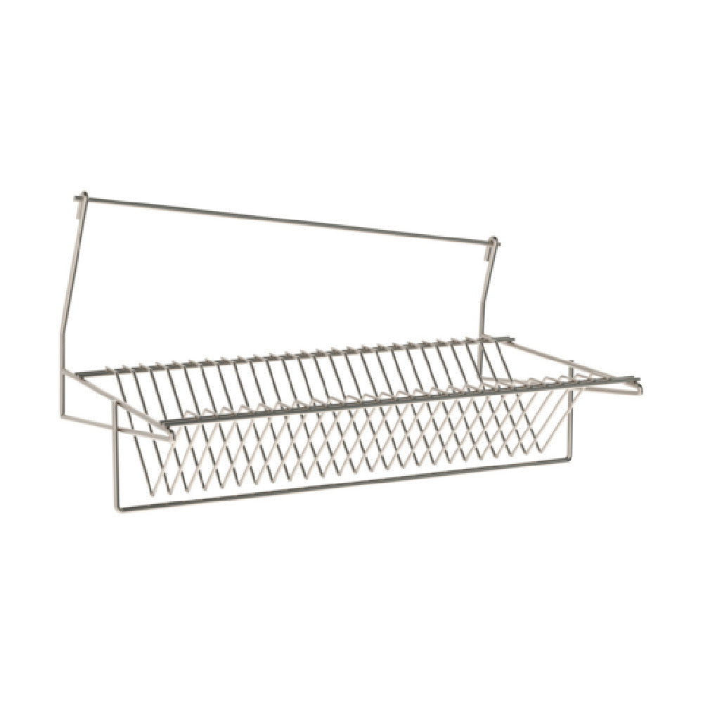 Metro IWA-S11S - SmartWall Life Drying Shelf, With Slanted Lid Holder, Type 304 Stainless Steel