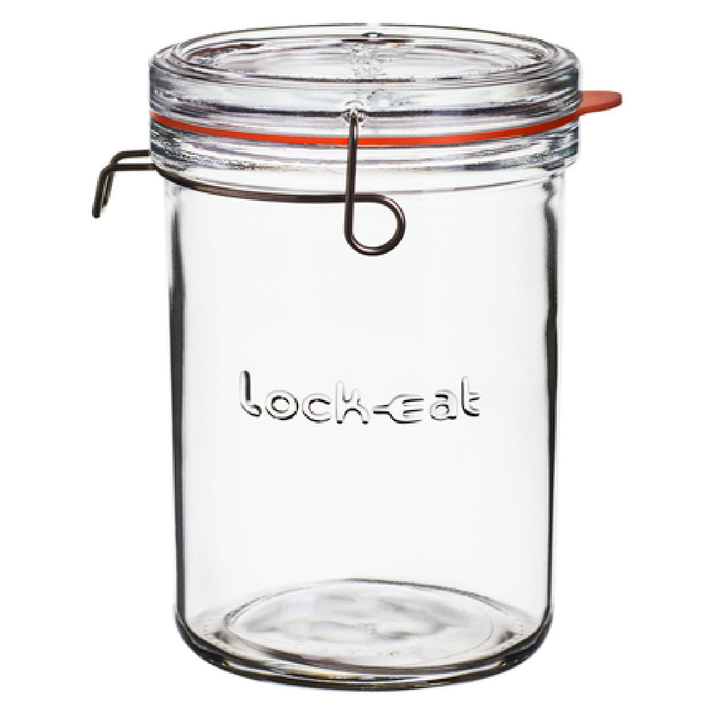BauscherHepp 12161/01 Food Jar 34 Oz. 4-3/4" Dia. X 6-3/4"H