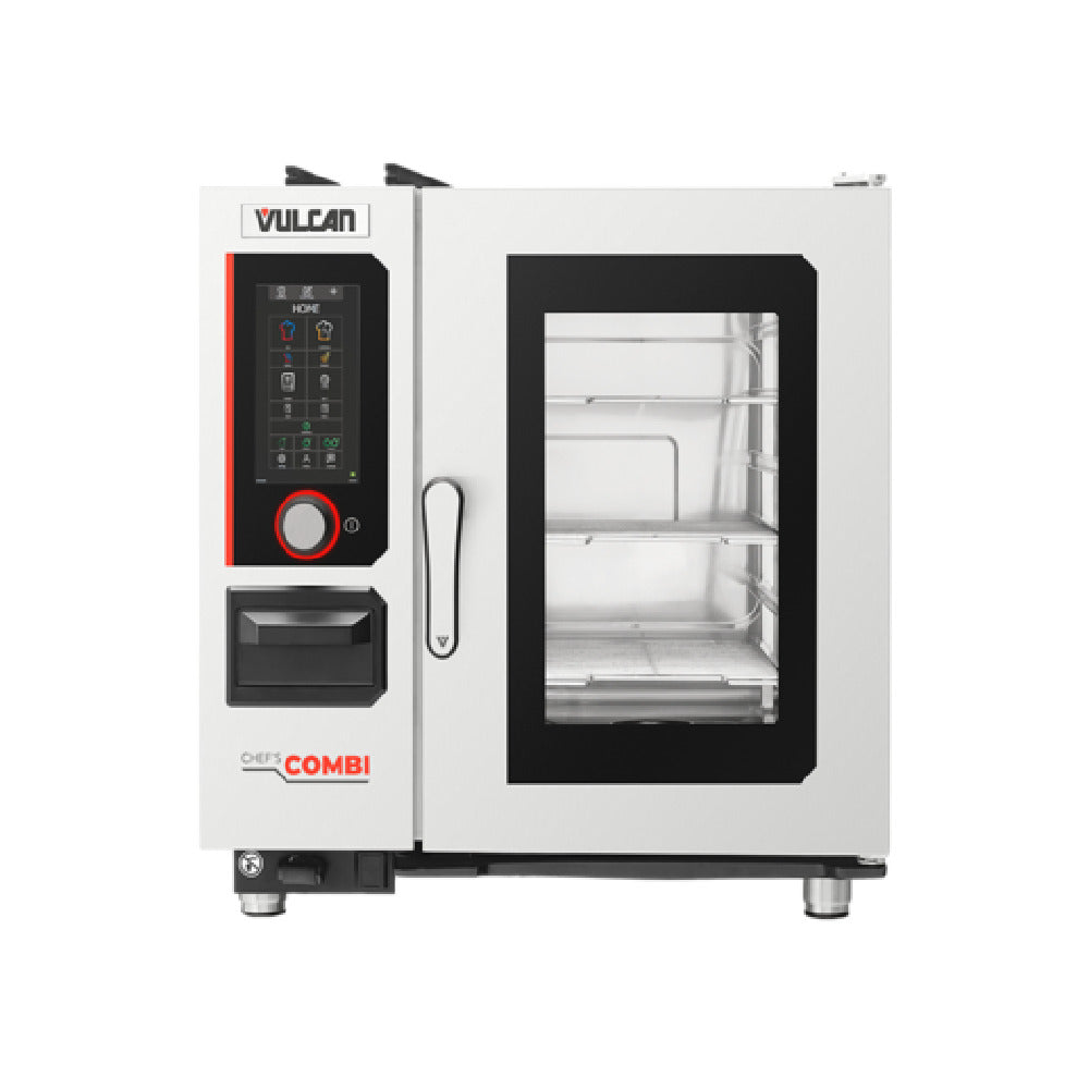 Vulcan CHEF-61E CHEF'SCOMBI 61E Electric 6-level Half-size (GN 1/1) Capacity (6) 13" X 18" Half-size Sheet Pan Or (6) 12" X 20" Steam Pan