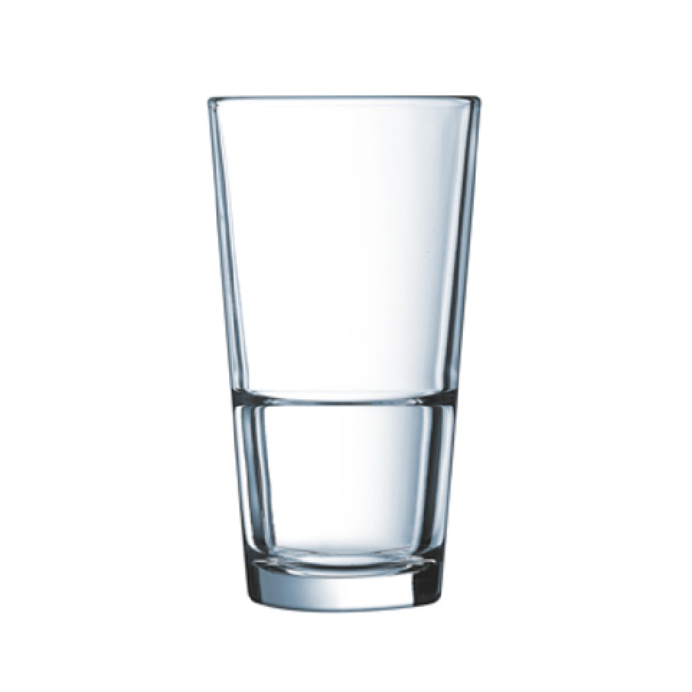 Arc Cardinal H3839 Arcoroc Stack Up Hi Ball 10.0 Oz Soda Lime Glass