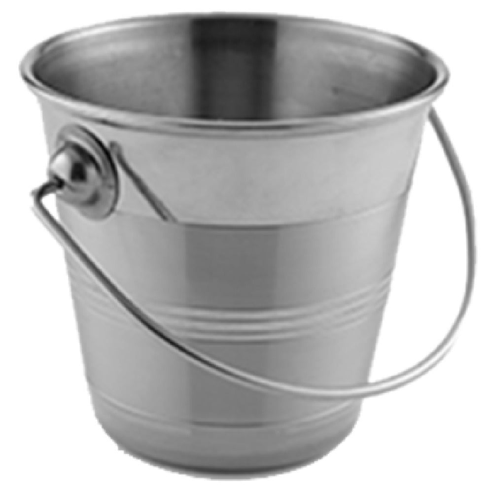 American Metalcraft SSP35R Mini Pail 12 Oz. 3-1/2" Dia. X 3-1/4" H