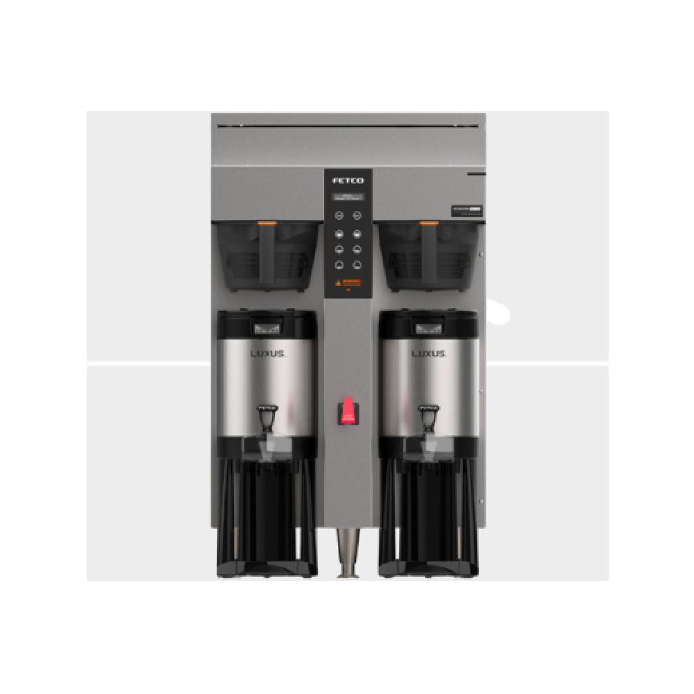 Fetco E1252US-UB250-MM110 Extractor Plus Series Coffee Brewer Double 1.5 Gallon Capacity