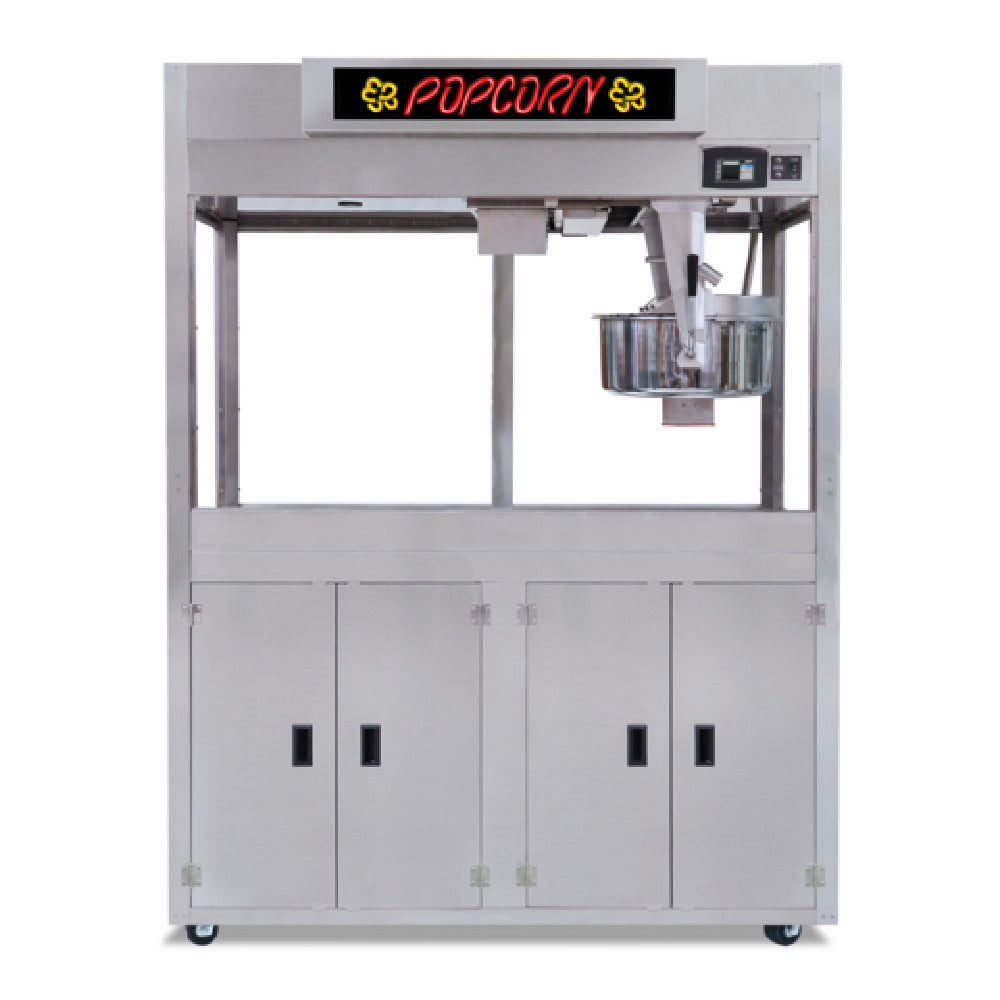 Gold Medal 2960-00-815 - Elite Popper® 52 Oz. Popcorn Machine (60") With Infinity Filtration System