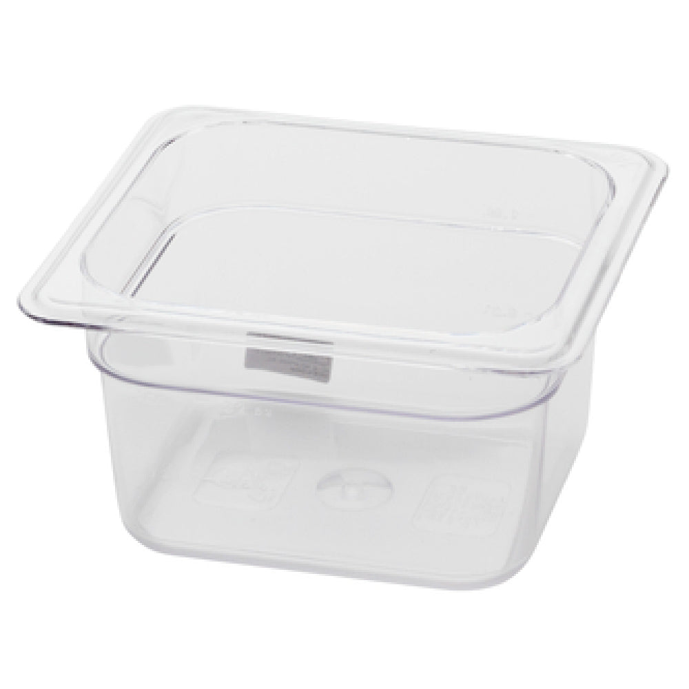 Royal ROY PCP 1604 - Food Pan, 1/6-size, 4" Deep