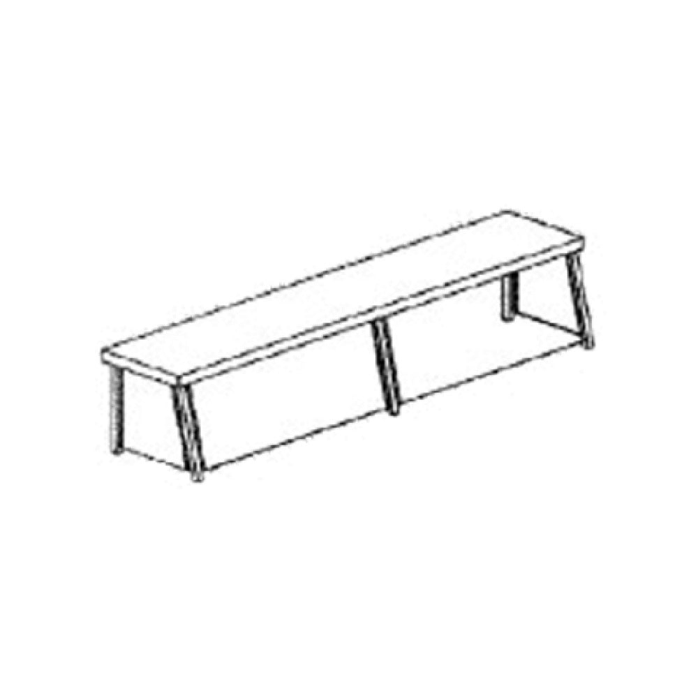 Piper Products RCPG-50 - Protector Guard, Cafeteria Style, With End Guards