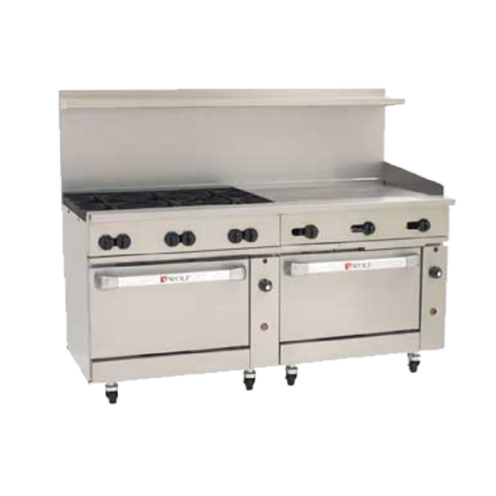 Wolf C72SC-6B36GT_LP Challenger XL™ Restaurant Range 72" Gas