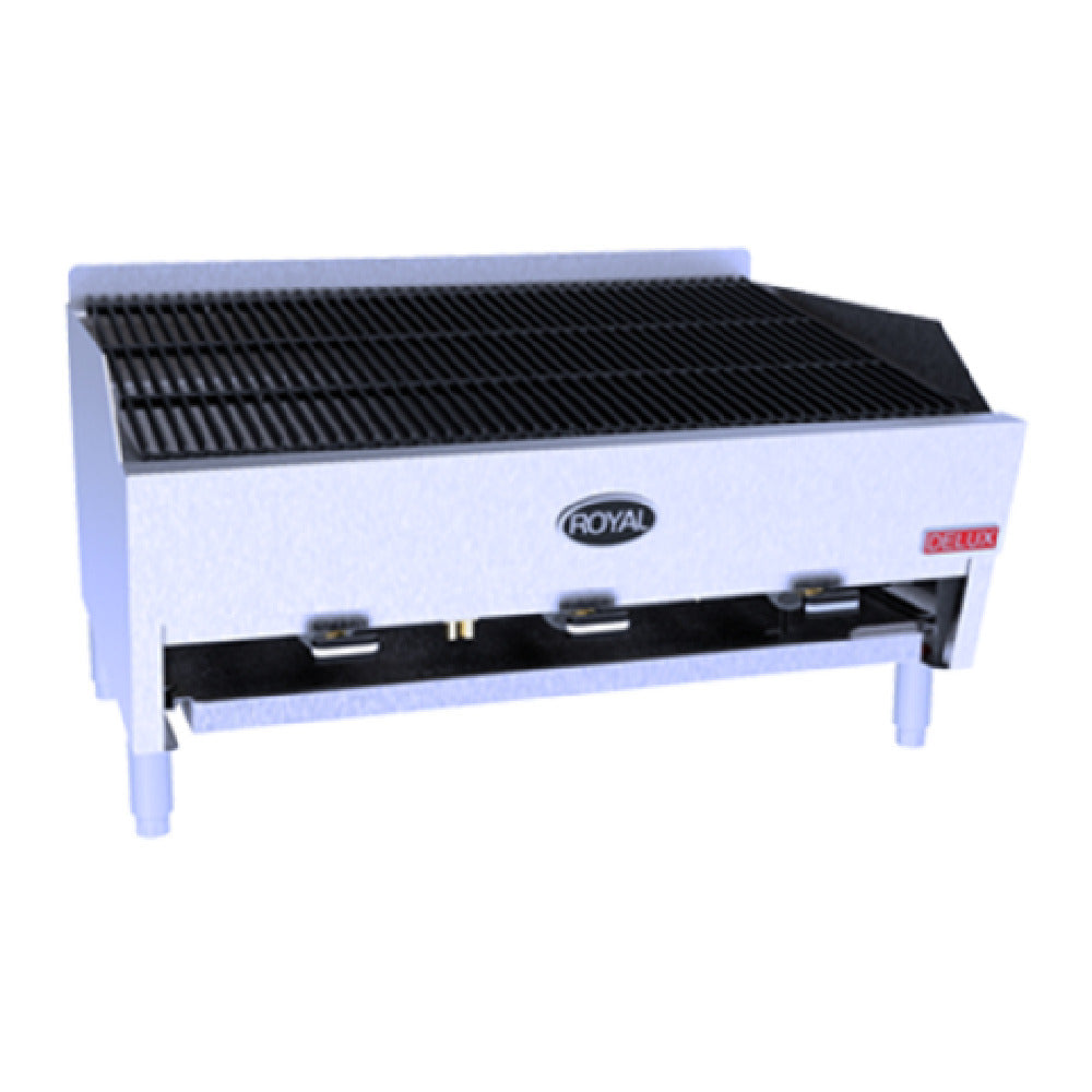 Royal Range Of California 2123_NAT Delux Series Charbroiler Gas