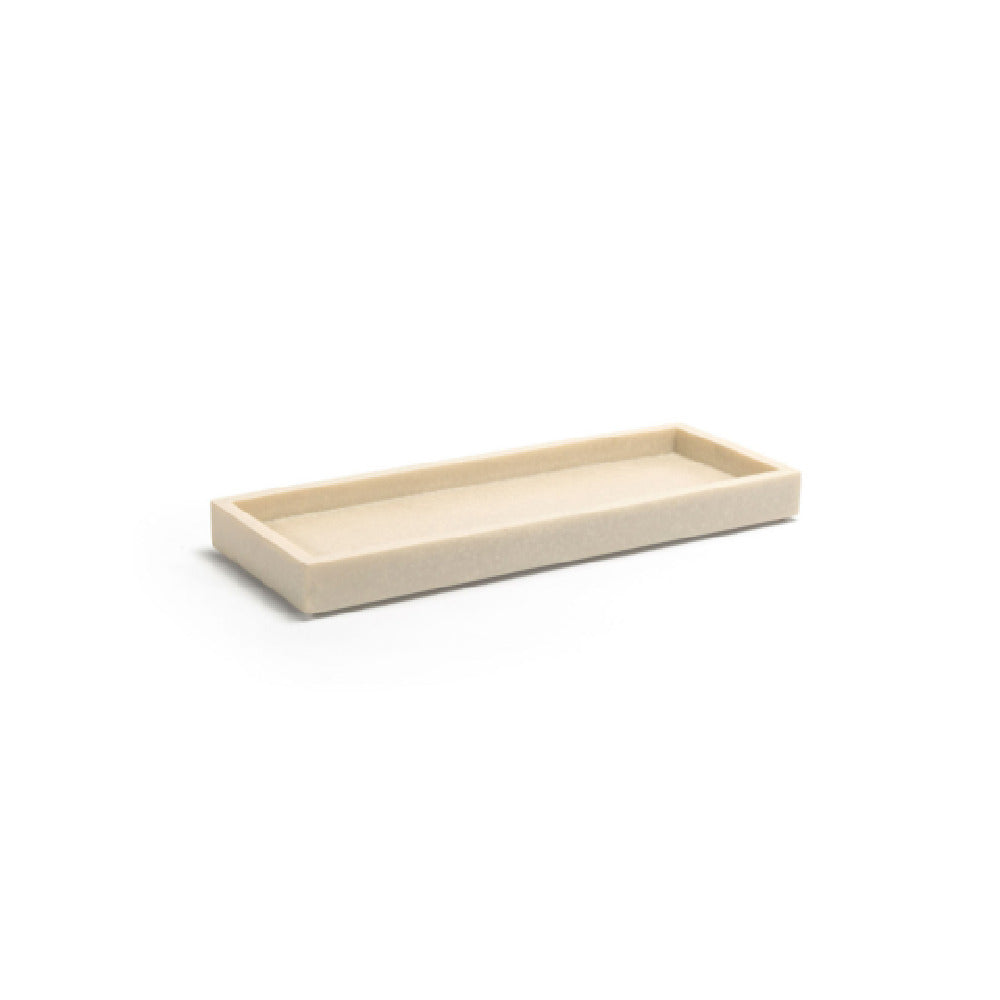 FOH RTR010GYR12 Amenity Tray 11.75"W X 4.5"D X 1"H Rectangular