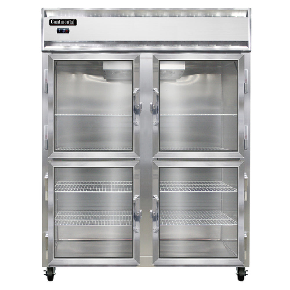 Continental Refrigerator 2FENSAGDHD Extra-Wide Freezer Reach-in 57"W