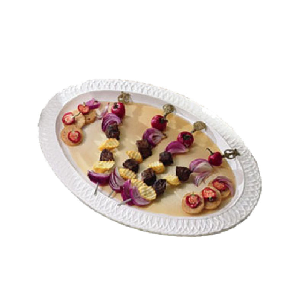 Bon Chef 2305DUSTYR Trellis Platter 18" X 24-3/4" Oval