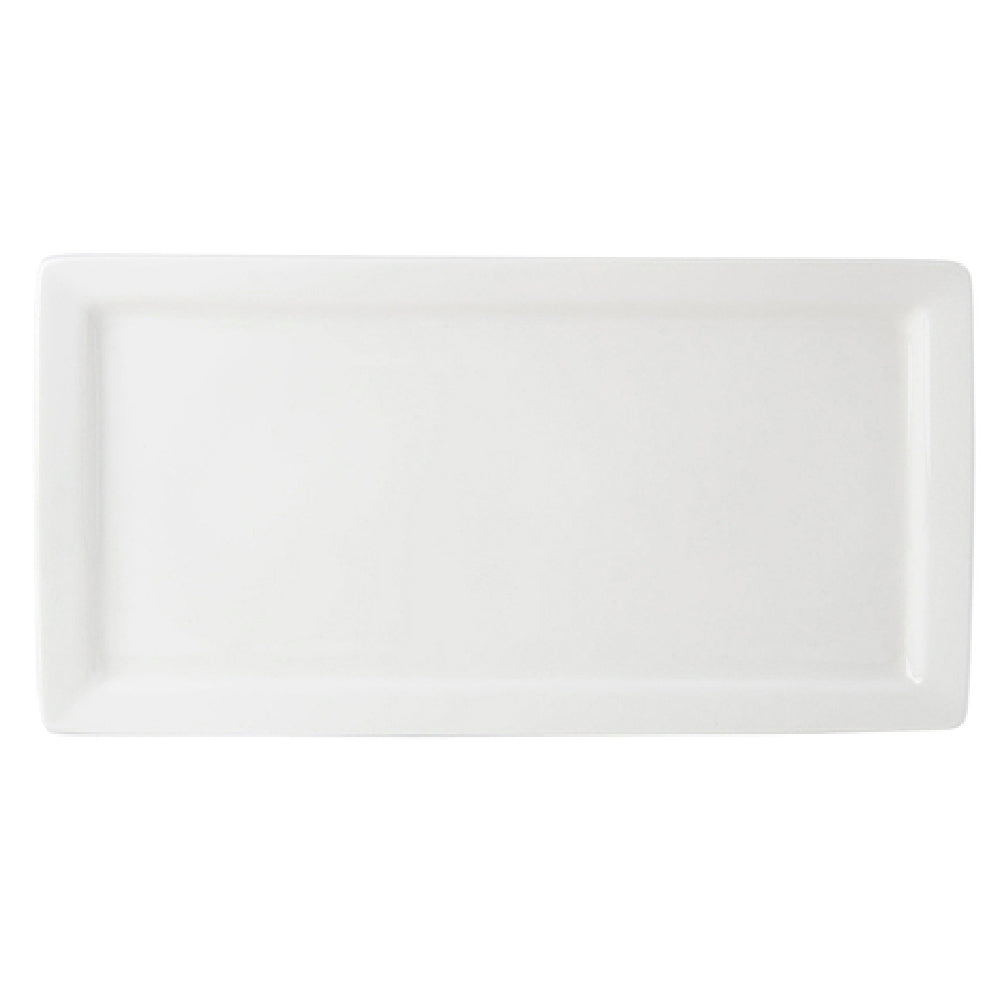 Tuxton ABU-552 Plate 15-1/2" X 8" Rectangular