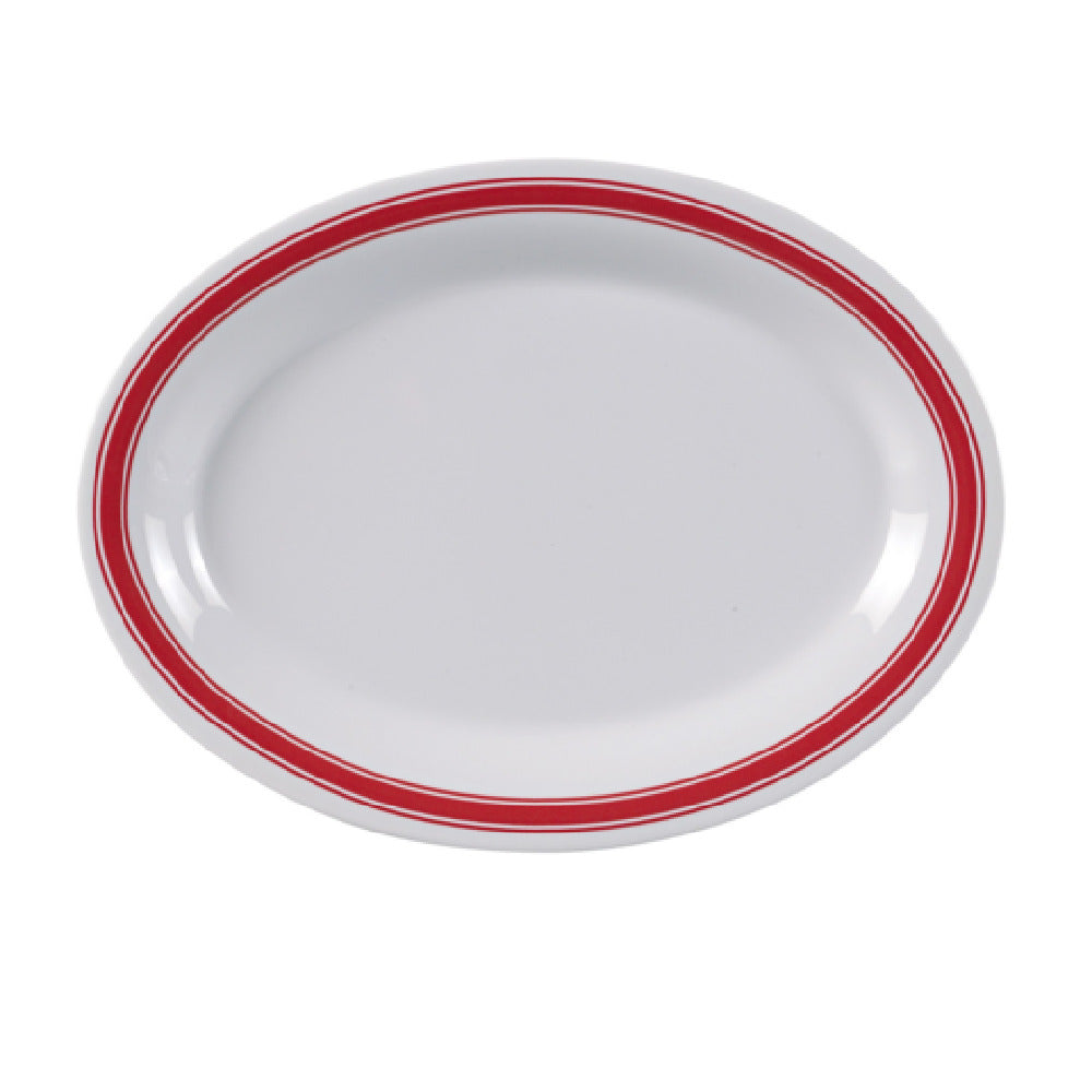 Yanco HS-212 Houston Platter 12"L X 9"W Oval