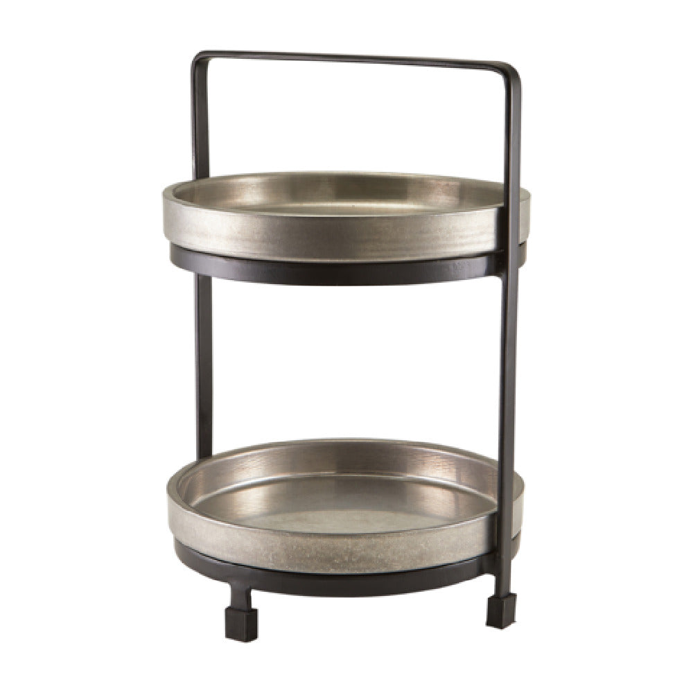 Steelite GWPRS2205 Two Tier Presentation Plate Stand 8.0" X 8.5" X 12.0" Tabletop Accessories