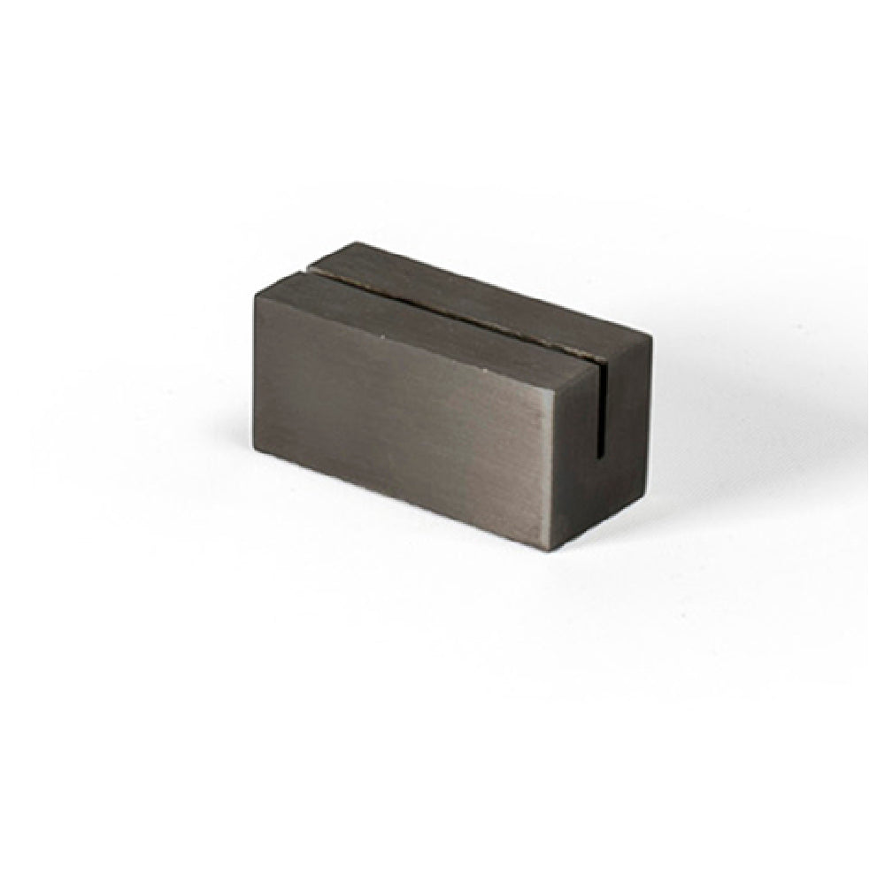 FOH BHO001BKZ23 Accessories Menu/Sign Holder 1-1/2" X 3/4" X 3/4" Stainless Steel