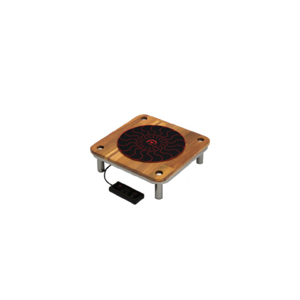 FOH BTC051NAM18 Smart Buffet Ware® 110v Square Domino Induction Platform For Artisan Chafer