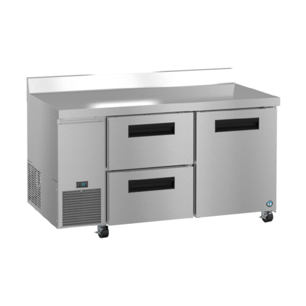 Hoshizaki WLR60B-D2 - Steelheart Series Worktop Refrigerator, Reach-in, Two-section