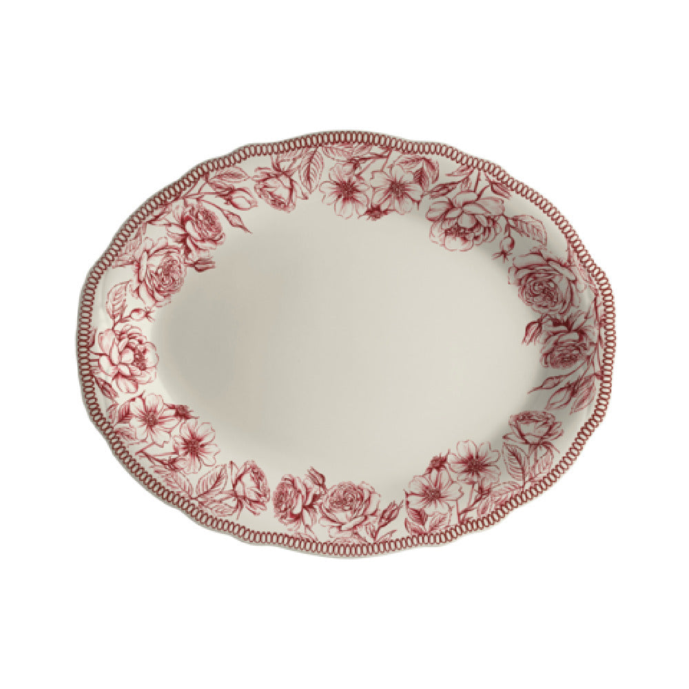 Steelite HL52563876 Oval Platter 10.0" X 7.75" Carolyn