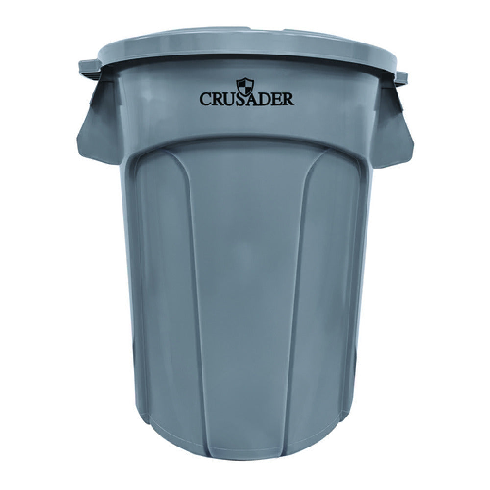 Quantum CTC-44_WHITE - Crusader Round Heavy-duty Utility Container, 44 Gallon, 24" Dia. X 31-1/2" H