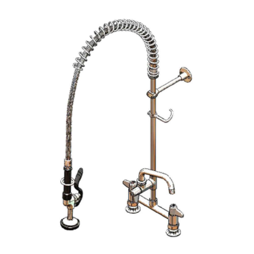 T&S Brass 5PR-8D06 Equip Pre-Rinse Unit 8" Centers Deck Mount