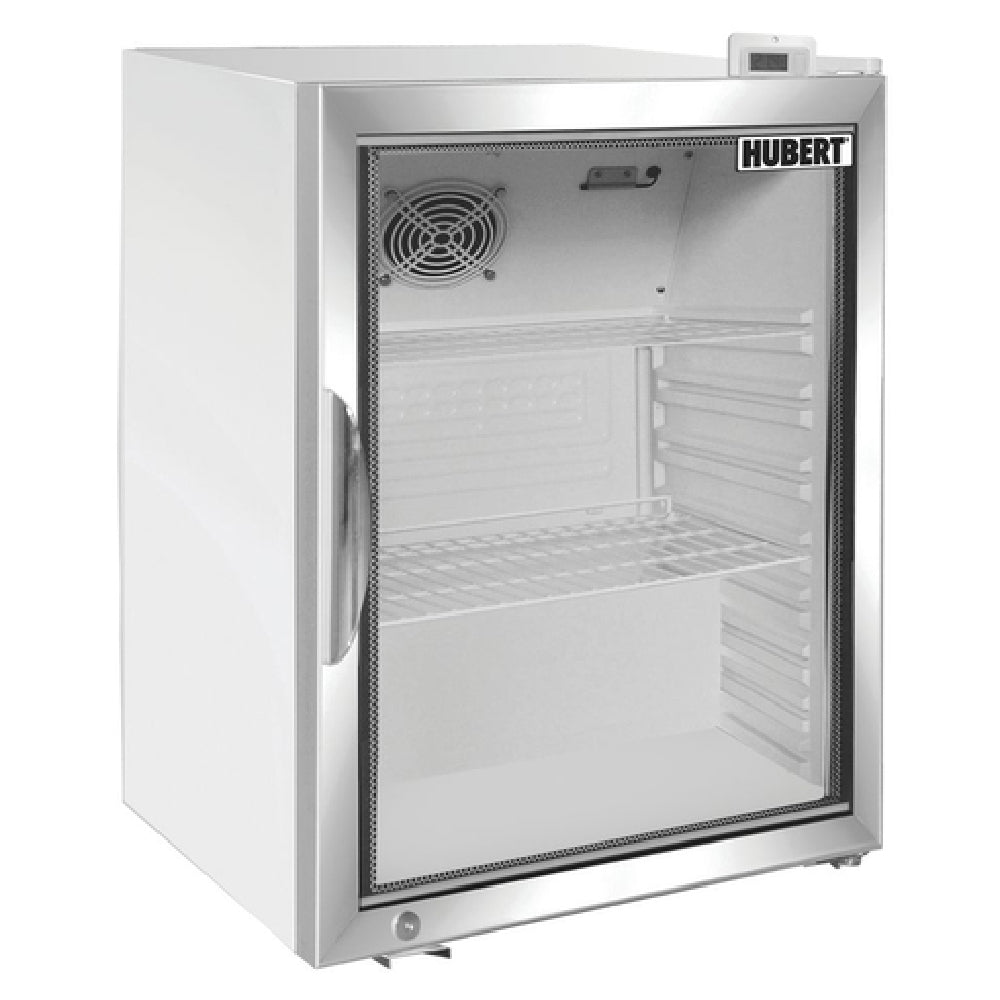 Hubert 27218 - Refrigerator Merchandiser, Countertop, 1-section