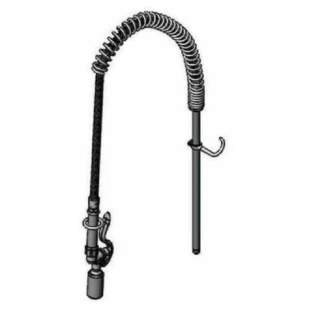 T&S Brass B-0133-C-LB Pre-Rinse Unit 44" Flex Hose Spring Action Gooseneck