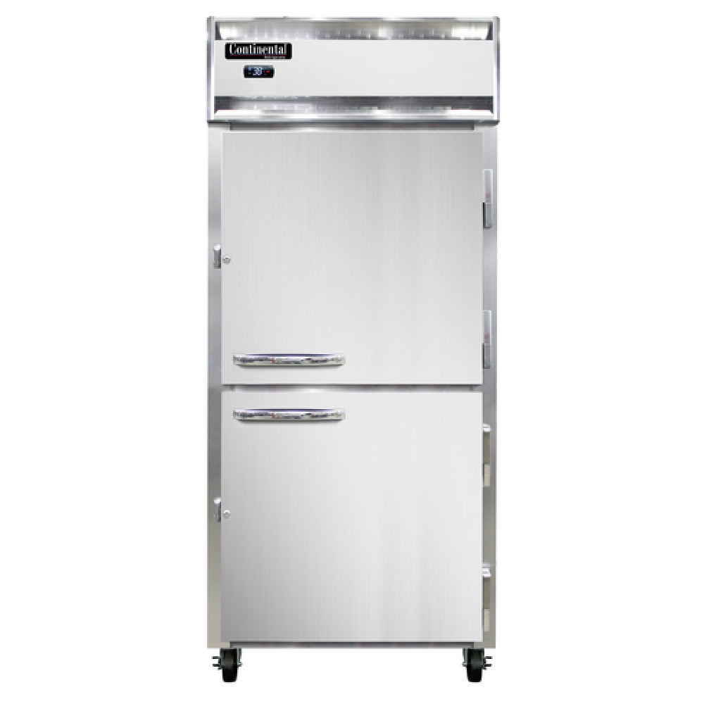 Continental Refrigerator 1RXNHD Extra-Wide Refrigerator Reach-in 36-1/4"W