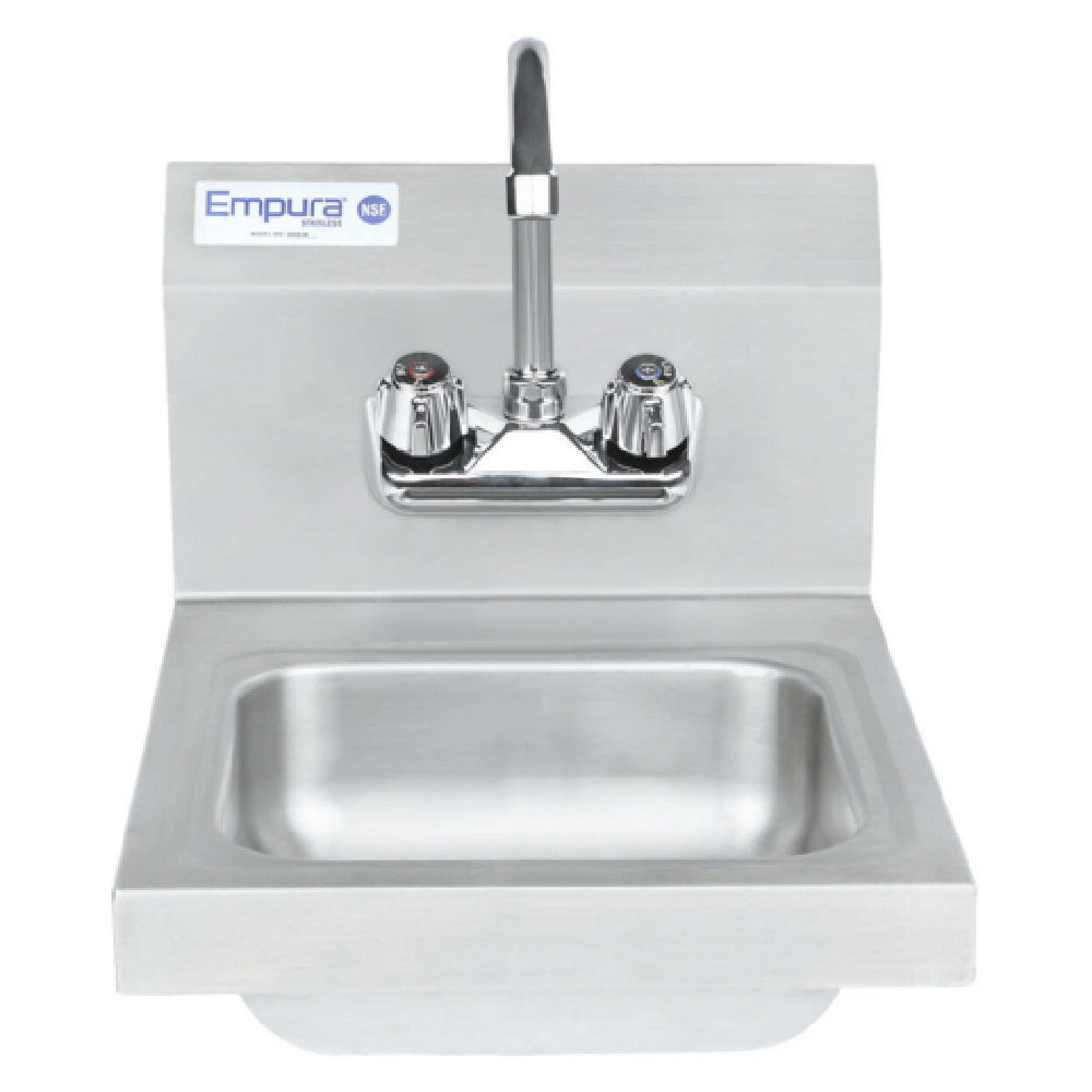 Empura EHS14 - Hand Sink, 14"W X 16.5"D X 13"H, Wall-mounted