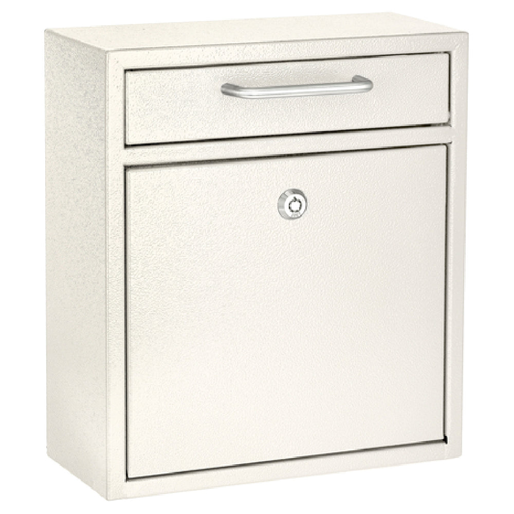 Alpine Industries ADI631-05-WHI Mailbox 10-4/10" X 4-1/2" X 12"H Wall Mountable