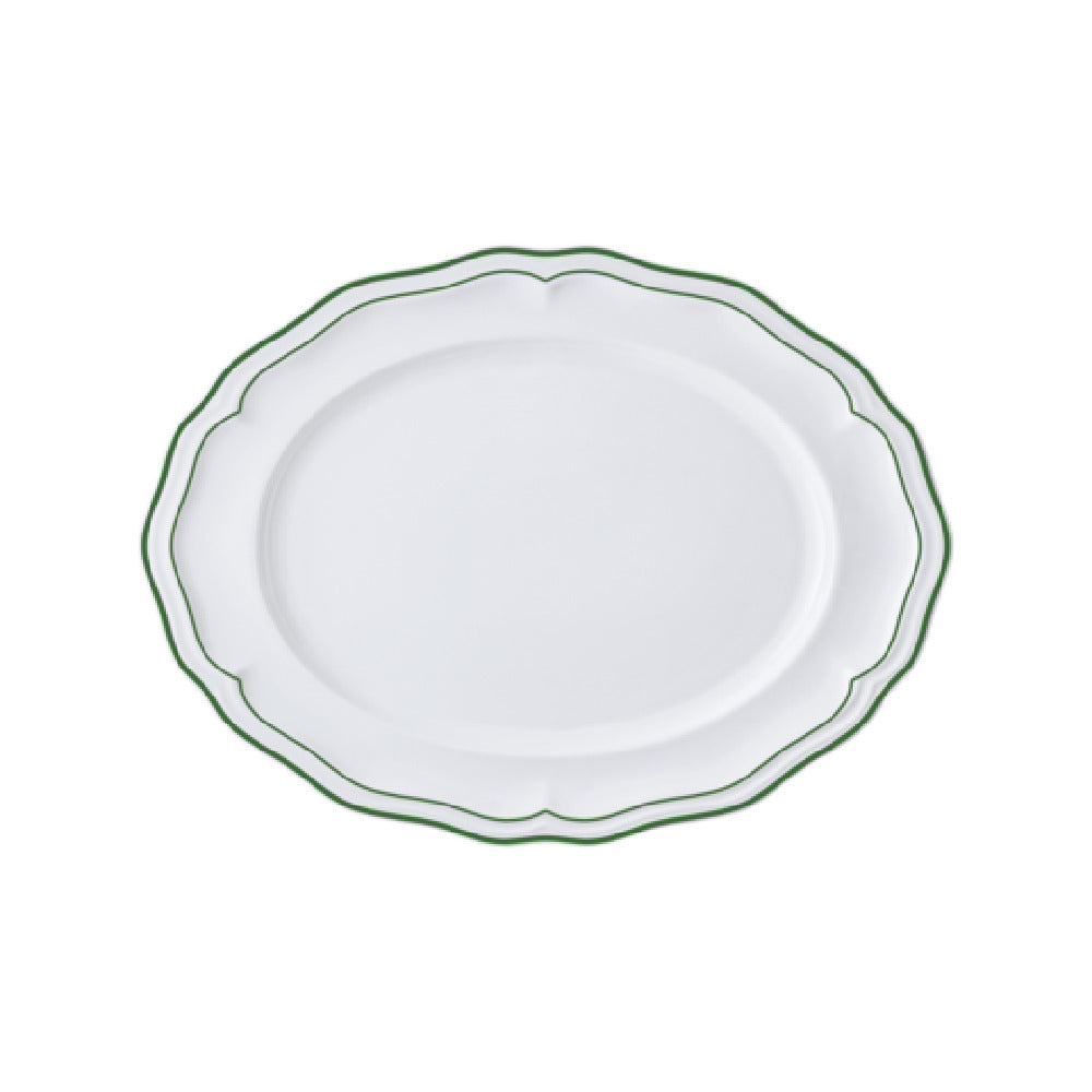 Steelite 62580FP818 Oval Platter 9.0" X 6.75" X 0.875" Adelina