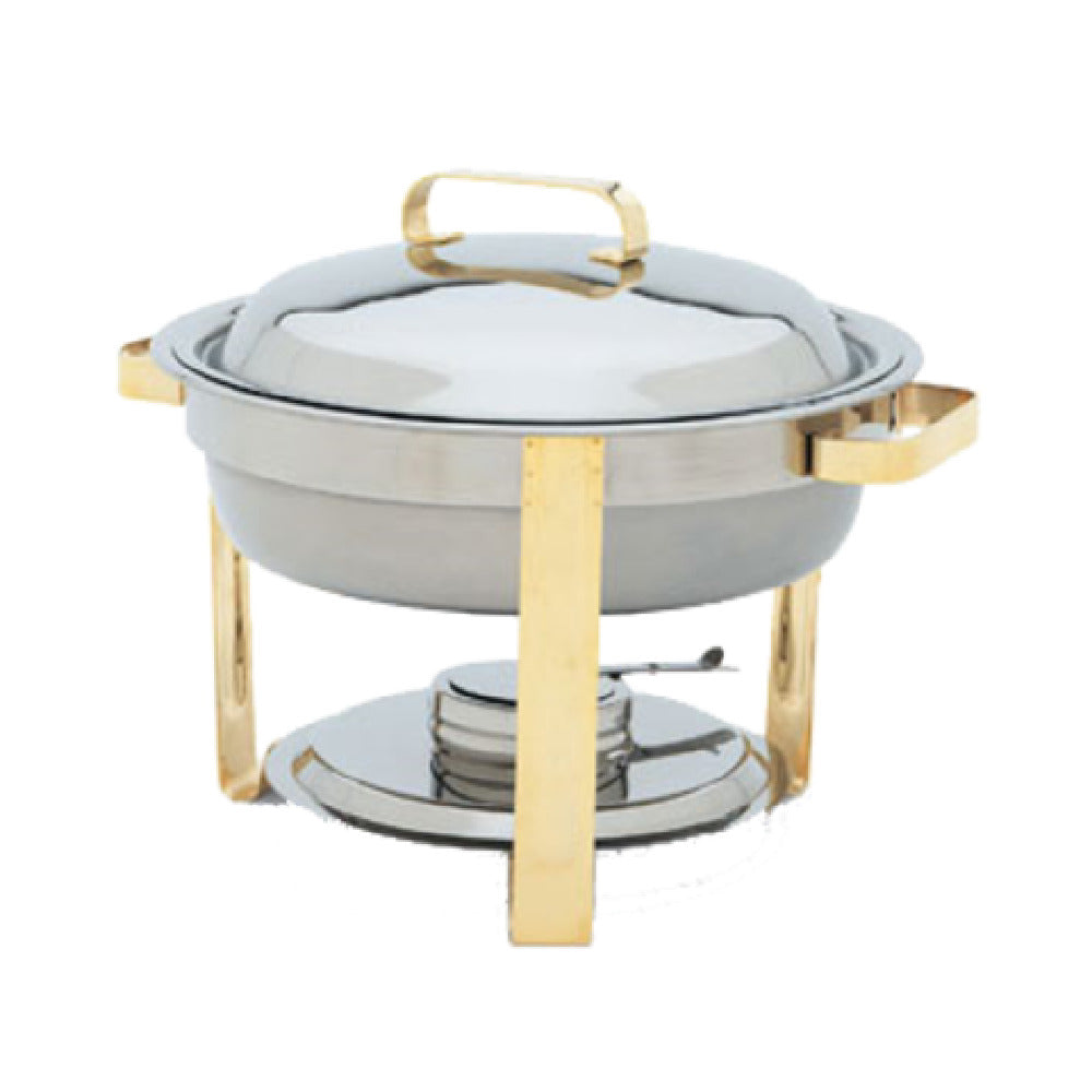 Vollrath 46325 Round Food Pan Only 4 Quart (3.8L) Stainless