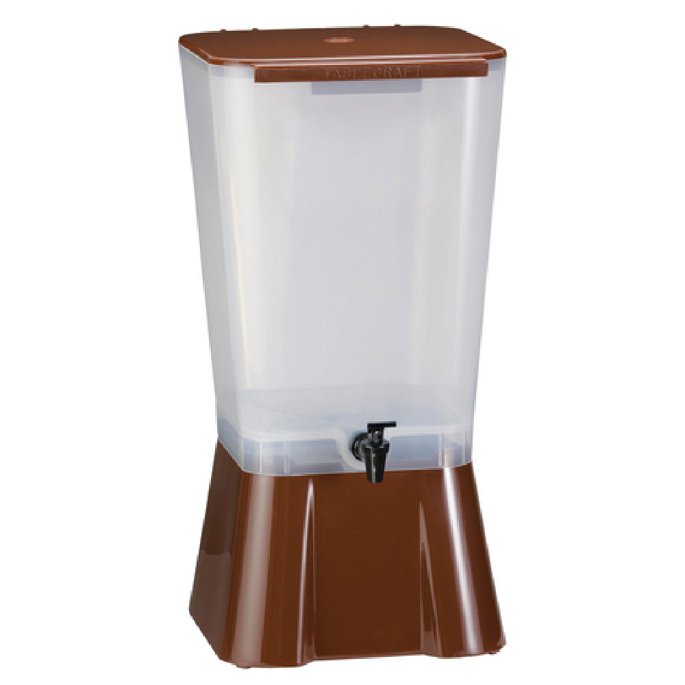 TableCraft Products 1054 - Beverage Dispenser, 5 Gallon, 10-7/8" X 12-1/2" X 22-1/4"H