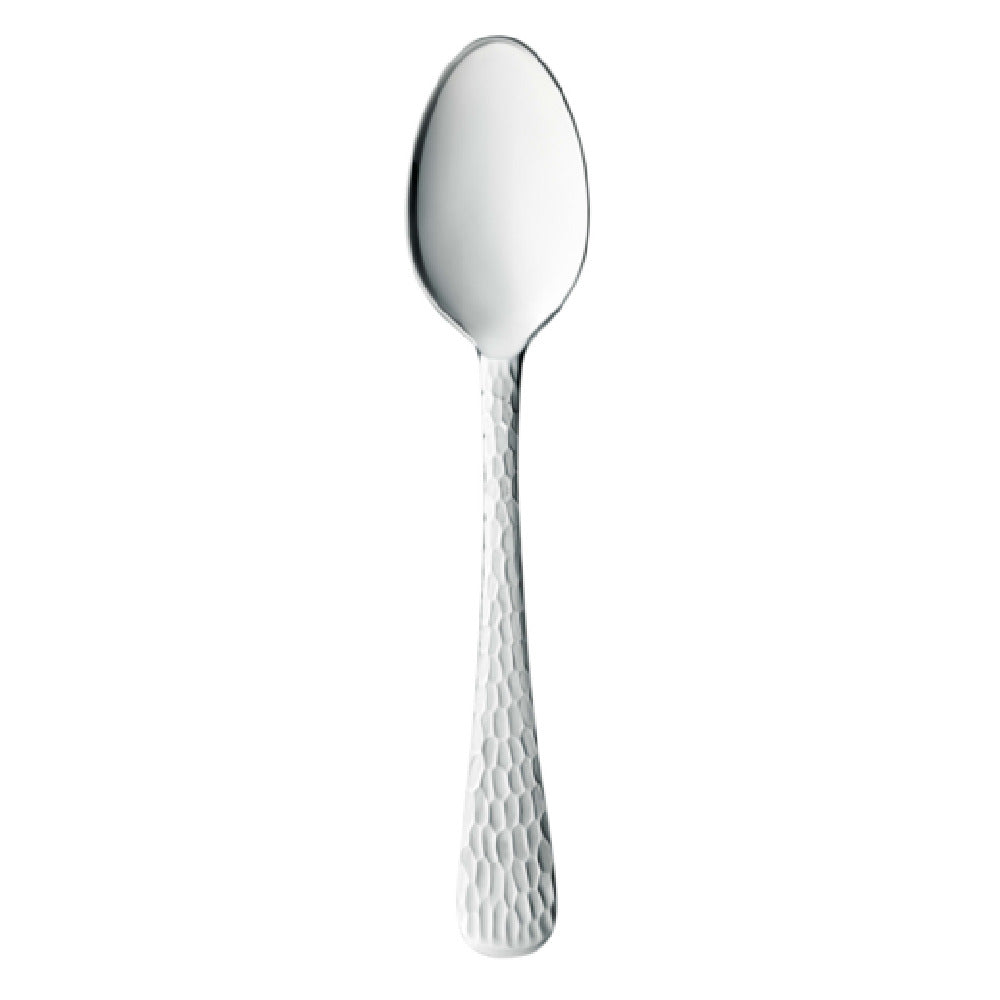 Libbey 794 001 (Formerly World Tableware) Teaspoon 6-1/4" Hammered Mirror Finish Handle