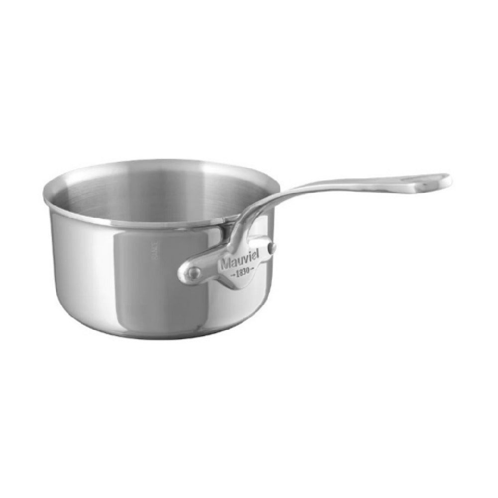 JB Prince S401 24 Mauviel M'Cook Sauce Pan 4.8 Qt. 9.4" Dia. X 7"H Round