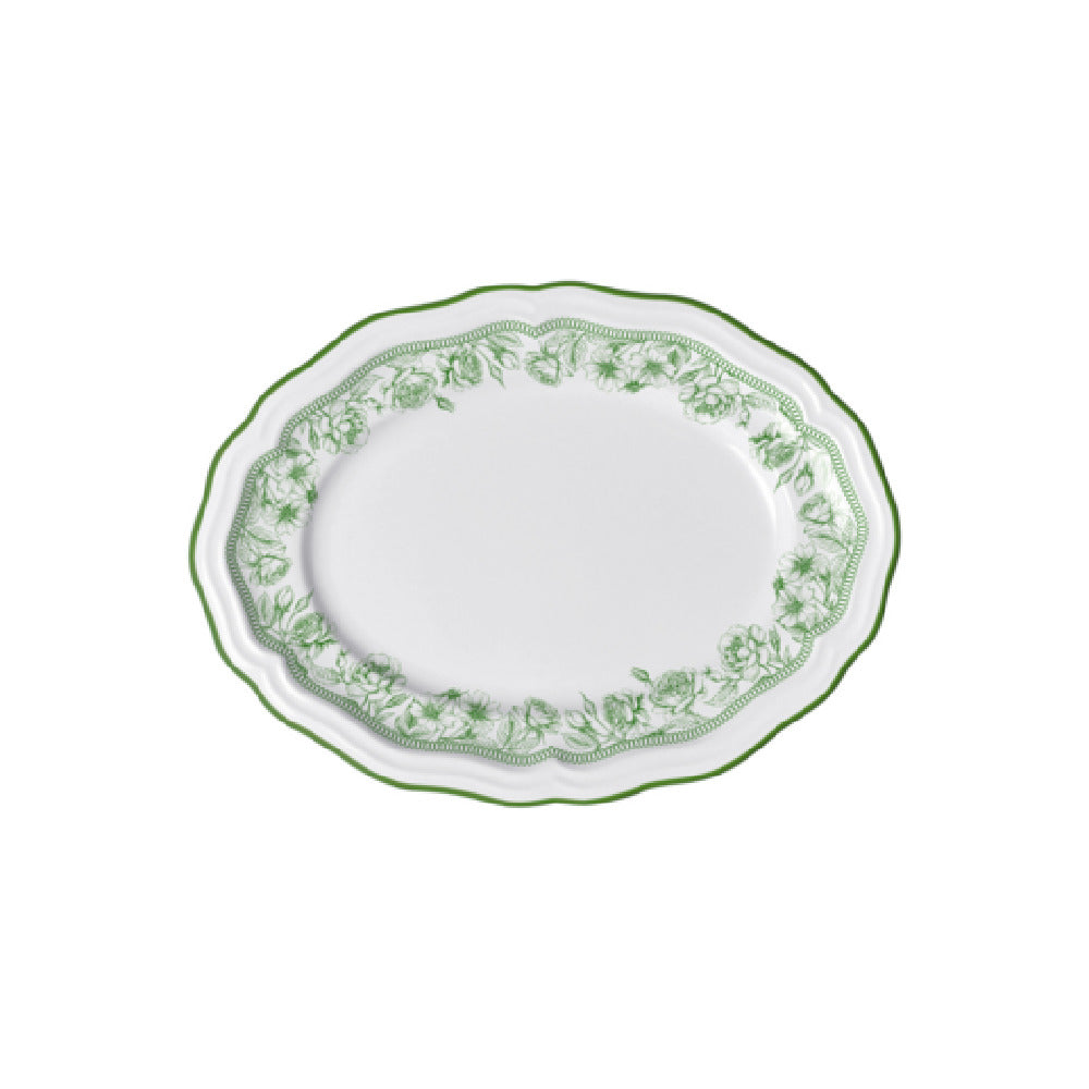 Steelite 62529FP818 Oval Platter 9.0" X 6.75" X 0.875" Adelina