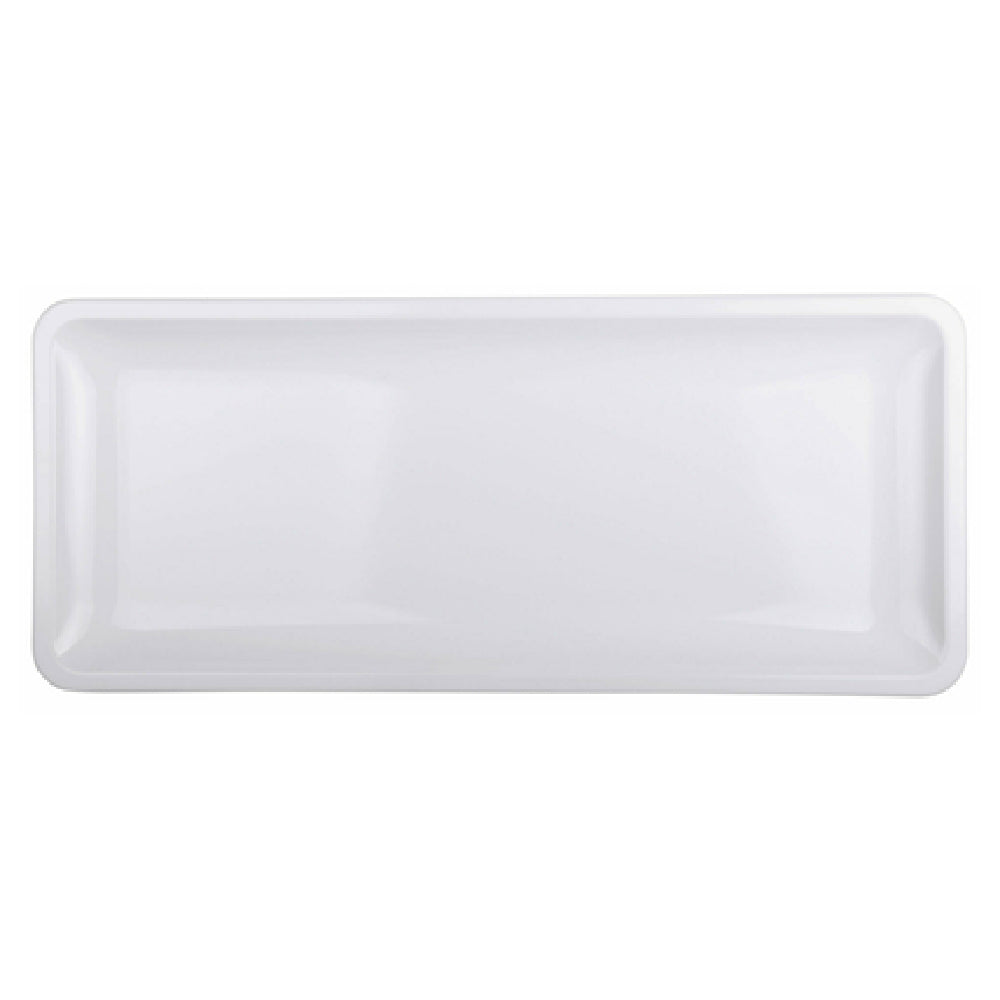 Elite Global Solutions M219RC-W Platter 21"L X 9"W X 1-1/8"H Rectangular