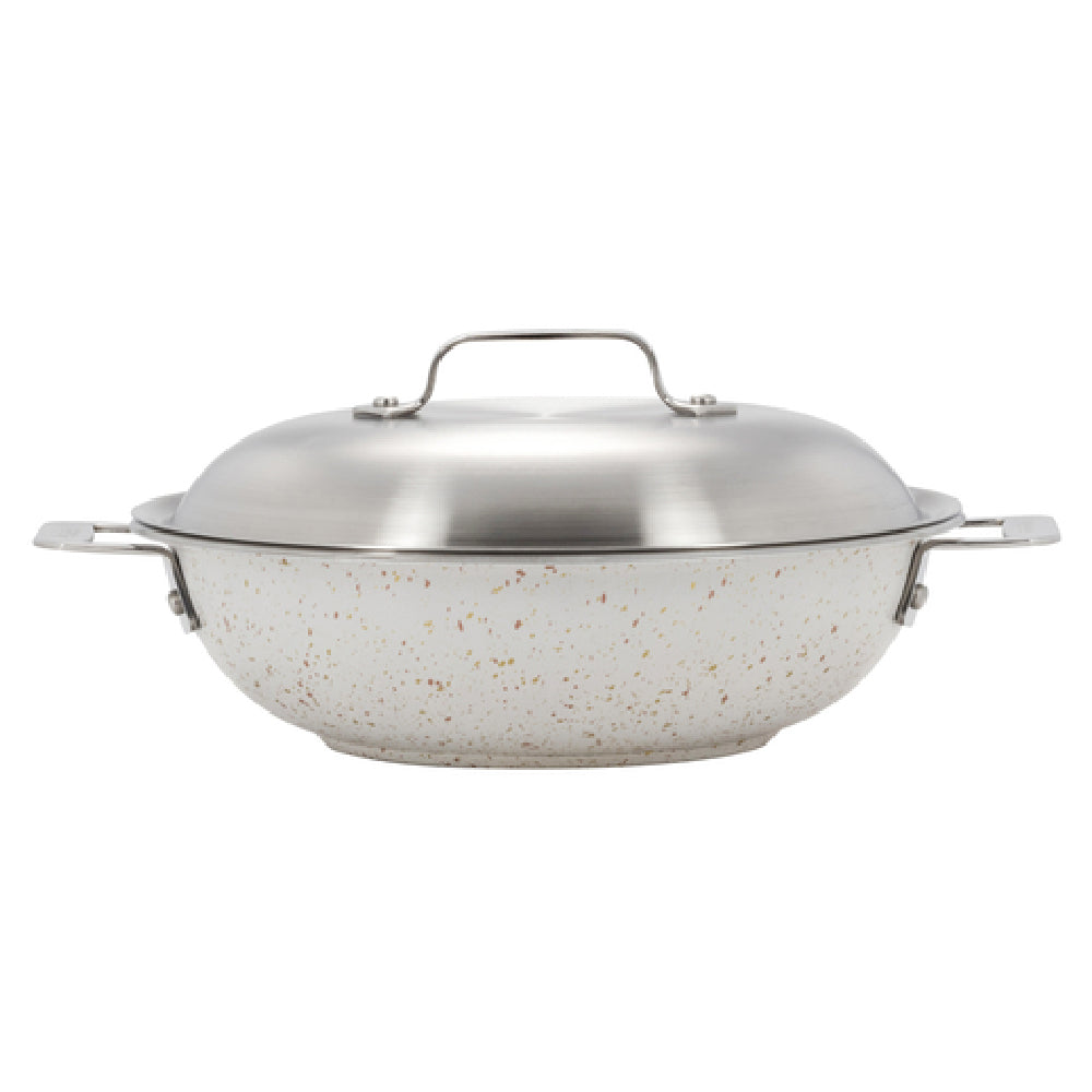 Bon Chef 60015TAUPE HotStone Cucina Chef's Pan 3-1/2 Qt. 12" Dia. X 2-7/8" H
