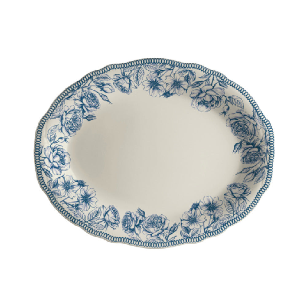 Steelite HL52763874 Oval Platter 12.625" X 9.75" Carolyn