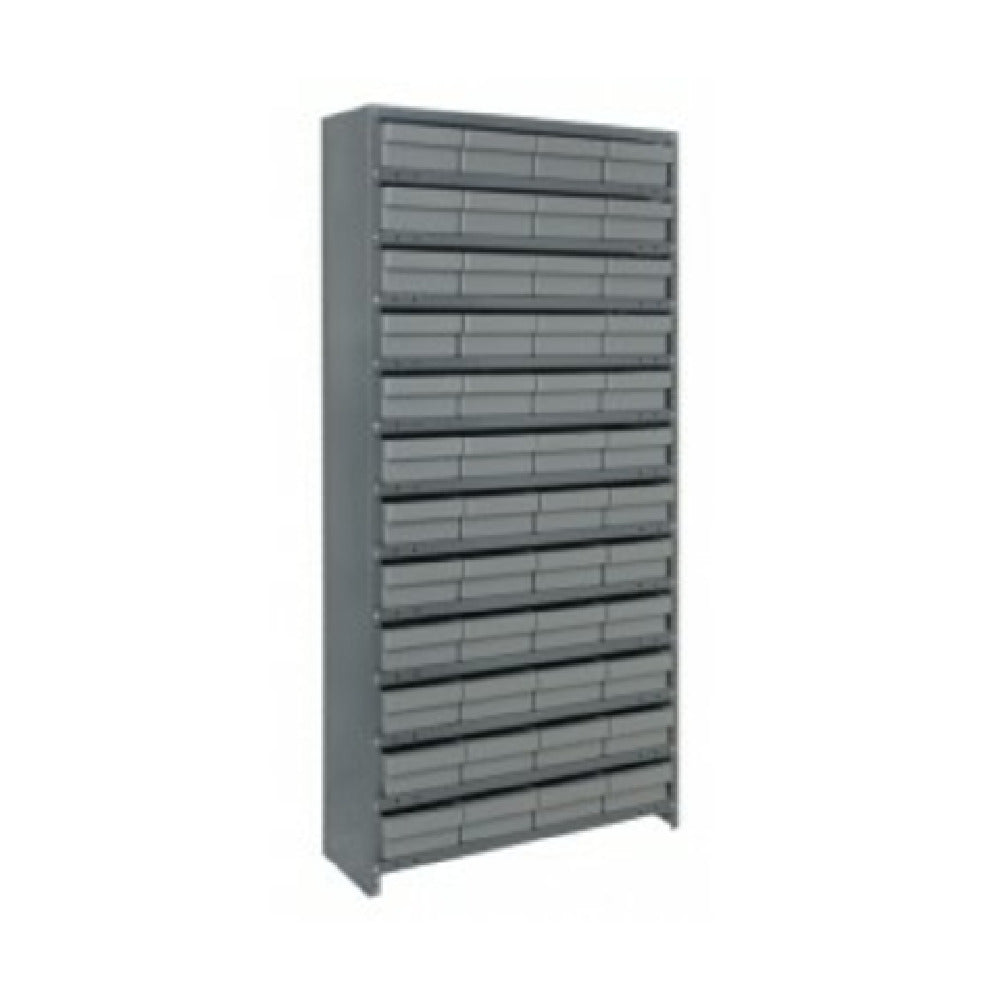Quantum CL1275-701_BLUE - Shelving Unit, Closed, 12"D X 36"L X 75"H