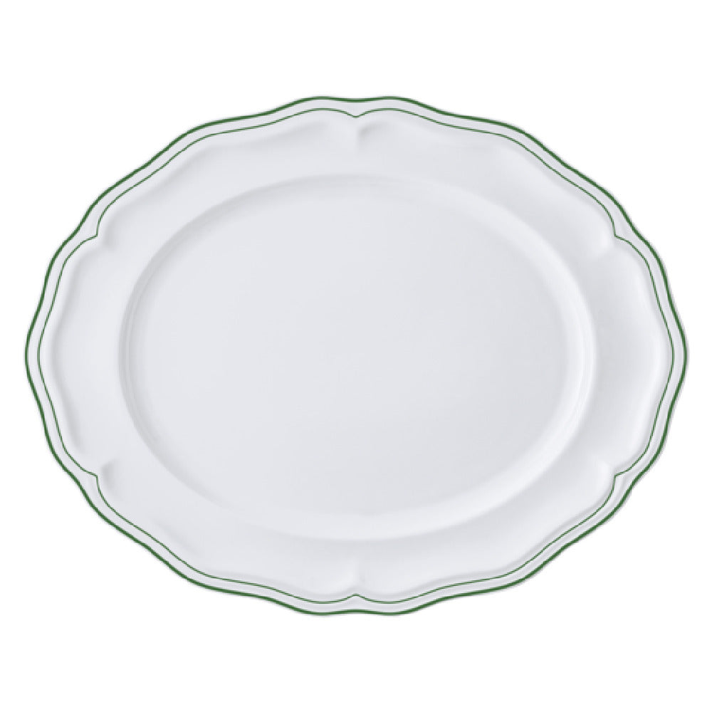 Steelite 62580FP817 Oval Platter 13.0" X 10.5" X 1.0" Adelina