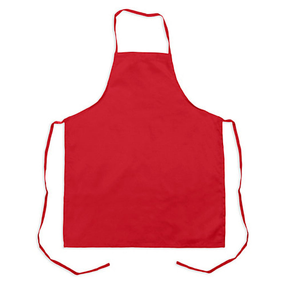 KNG 1033RED Kng 32 In Bib Apron Red