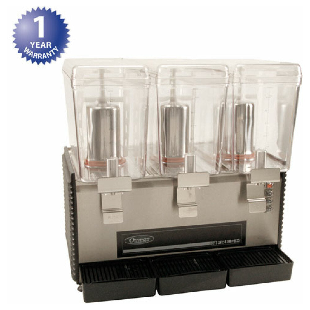 Omega MT30 Dispenser Drink Triple Bowl
