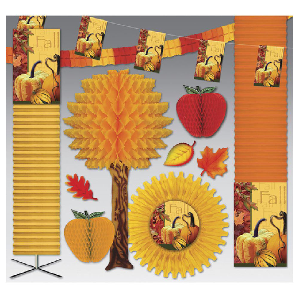 Hubert 60766 - Decoration Kit, Signs Of Fall, 3000 Sq. Ft.