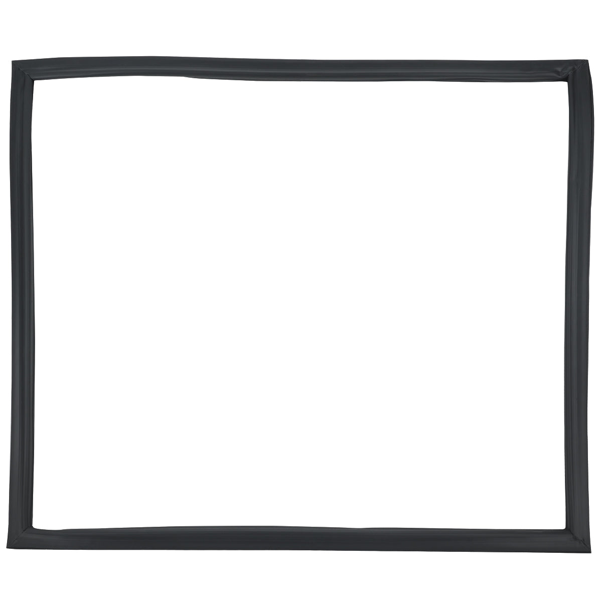 A simple, empty rectangular black frame with slightly uneven edges on a plain white background. The frame resembles a flexible door gasket, like those found in Empura Refrigeration or Empura Parts, enclosing a blank space in the center.