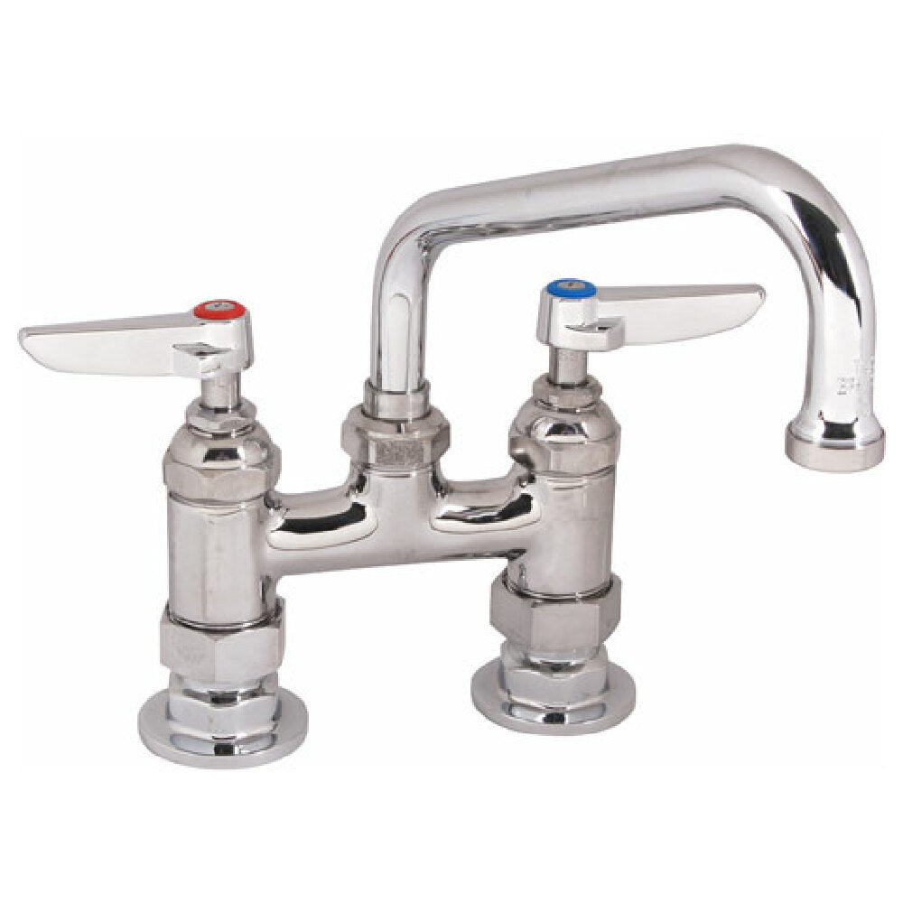 T&S Brass 0228M Faucet 4"deck 6"spt Leadfree