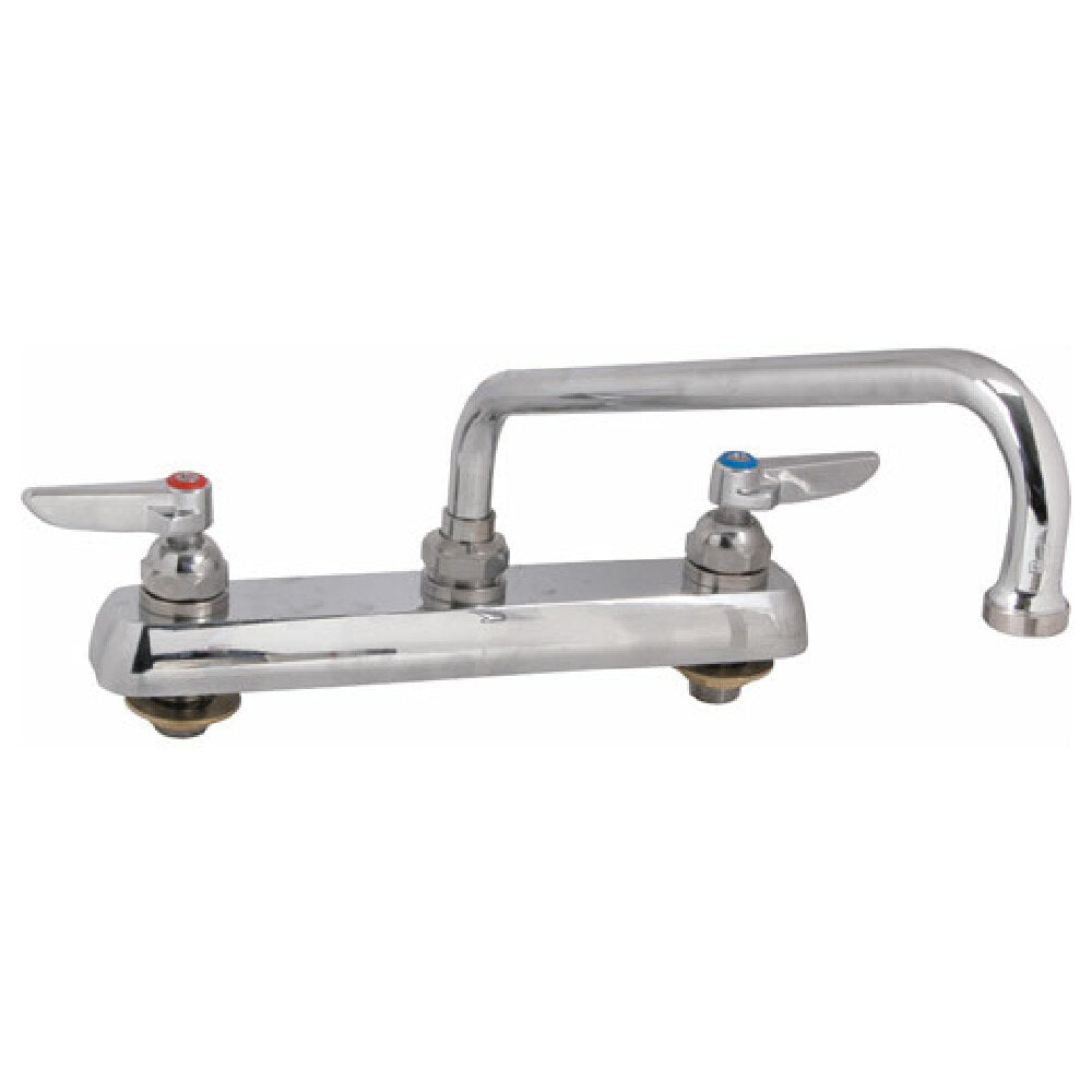 T&S Brass 1122 Faucet 8"deck 10"spt Leadfree