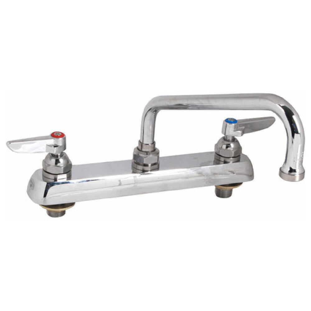 T&S Brass TSB1121 Faucet 8"deck 8"spt Leadfree